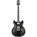 Ibanez John Scofield Signature 6-String Electric Guitar with Case (Black Low Gloss)