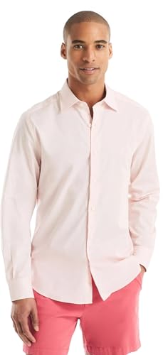 NAUTICA Men's Classic Fit Long Sleeve Button Down Shirt