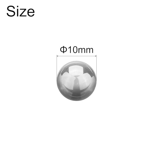 uxcell 12pcs tungsten steel bearing balls 10mm tungsten carbide precision ball g5 grade