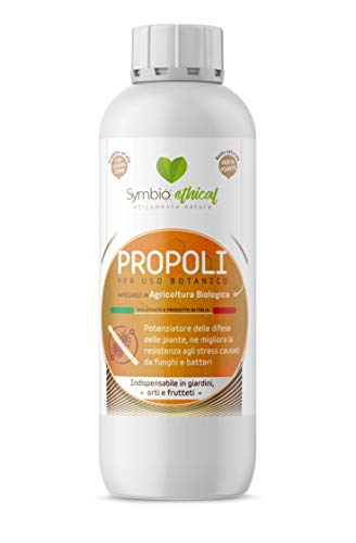 Symbioethical Propoli - 500 gr - Elevata Concentrazione - Potenziatore naturale delle difese delle piante - Agricoltura Biologica