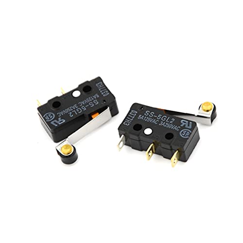 Interrupteur de fin de course micro-interrupteur levier rouleau SPDT 3 broches SS-5GL2