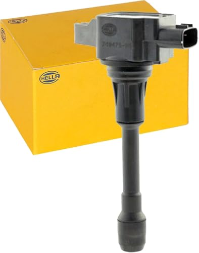 HELLA 5DA 193 175-851 Zündspule - 12V - 3-polig - Kerzenschachtzündspule - geschraubt