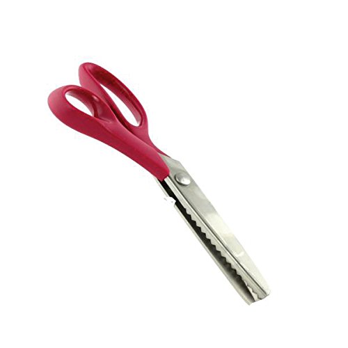 Ciseaux cranteurs à zigzags de 21 cm Clauss avec anneaux plastique - 7