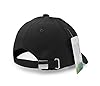 UltraKey Suede Baseball Cap, Unisex Faux Suede Leather Adjustable Plain Hat Baseball Cap Black #5