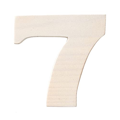 Asia-kobo 木彫り アルファベット 文字 オブジェ 数字 0 1 2 3 4 5 6 7 8 9 ブラウン アイボリー 西海岸 塩系 男前 d-14028-7 アイボリー