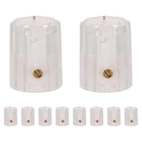 CVUTOVO �M�^�[�y�_���m�u 10�� - �I�[�f�B�I�{�����[���R���g���[���|�e���V�����[�^�m�u 13x16mm - �G���L�M�^�[ �x�[�X�A���v�C���W�P�[�^�[ - �y��A�N�Z�T���[�����p