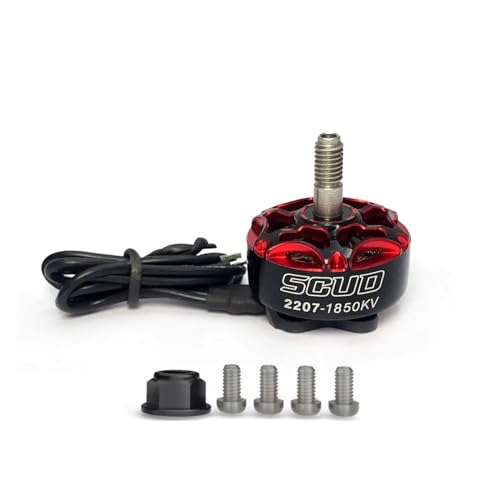YSIDO SCUD 2207 1850KV 2550KV 2306 1750KV 2500KV 3-6S �u���V���X���[�^�[�ƌ݊����}�[�N 4 FPV ���[�V���O�t���[�X�^�C�� 5in 6in �h���[���ƌ݊������� (Color : 1Pc 2207 1
