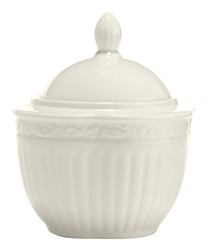Mikasa Italian Countryside Covered Sugar Bowl,White