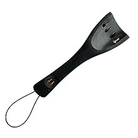 Upright Double bass tailpiece for 3/4 size. Hand Select Top Natural ebony Wood Hand Carve Smooth Package list: 1pcs tailpiece inclued