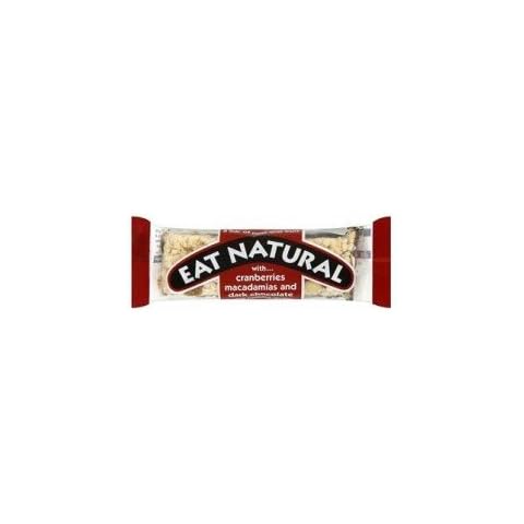 Eat Natural | Cranberry & Macadamia Bar | 12 x 45G Cover