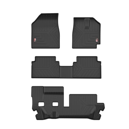 Image of GFX Life Long Car Floor Mats for Renault Triber (2019 Onwards) | Heavy Duty 3D Custom Fit Mats | All Weather Waterproof Anti-Slip Foot Mats | Premium Interior Protection & Easy Clean Design