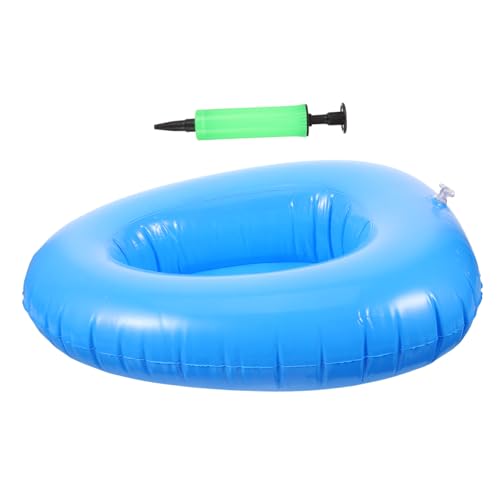 Healeved Inflatable Nursing Potty for Elderly Portable Bedpan for Women Pee Container