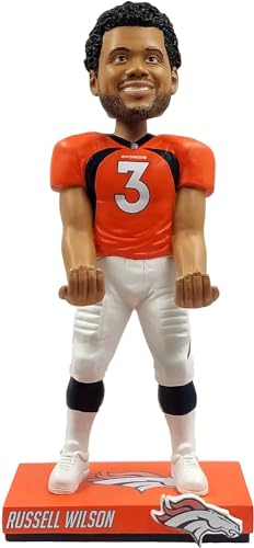 Foco Foco Russell Wilson (Denver Broncos) 9.5 Inch Controller Holder Nfl Player Bobblehead cover