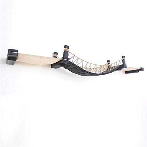 ZZRS Cordada Gato Puente de Pared del Gato de la Hamaca del...