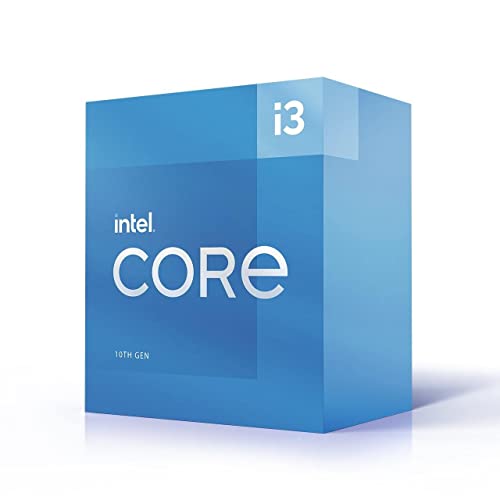 Chipset Intel serie 500. Intel Core i3-10105 - Processore desktop di 11° generazione (frequenza di base: 3,7 GHz, Turbo boost: 4,4 GHz, 4 core, LGA1200) BX8070110105