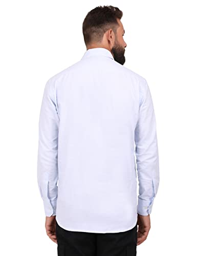 Image of CLUB TWENTY ONE Mens Oxford Pro Formal Shirt, Breathable Cotton Fabric Shirt for Corporate Office, Casual Shirts for Men