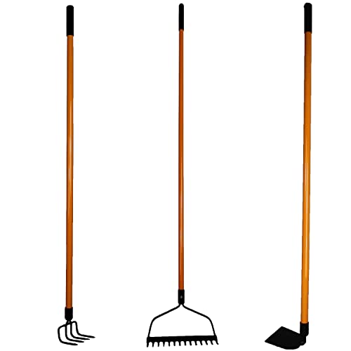Ashman Various Assorted Garden Rakes (3 Pcs) β 2 Bow Rake