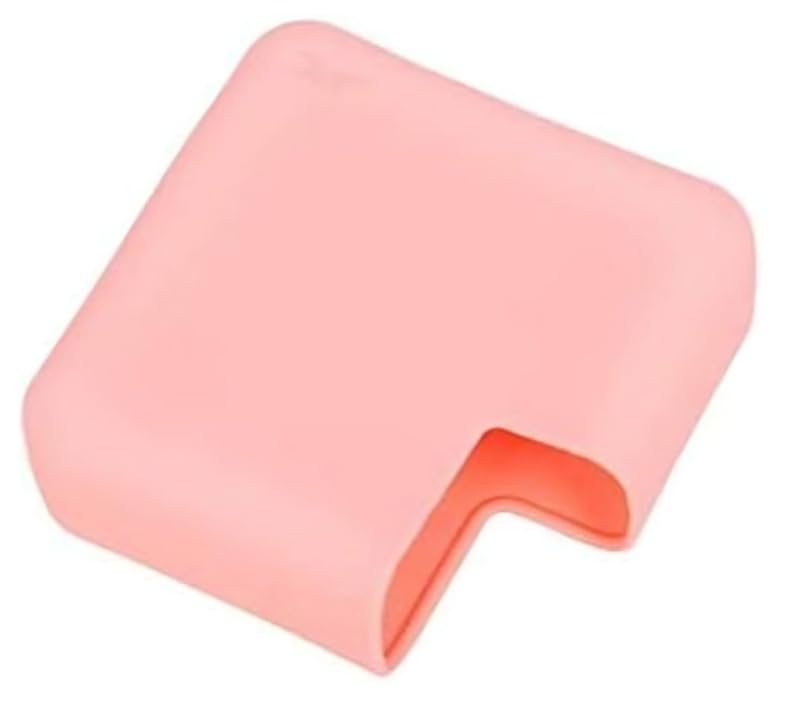 Image of Techmount Silicone Protective Cover for 29W /30W /35W MacBook Adapter Compatible with MacBook Air M2 M1 13 inch Models A2681 A2337 A2179 2020 (NOT FIT with Any Other Adapter) (Peach)