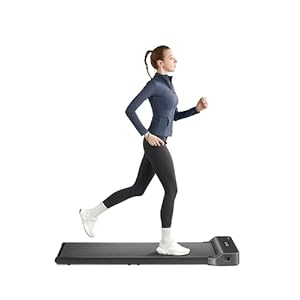 KINGSMITH Loopband, inklapbaar, Xiaomi Kingsmith WalkingPad R2B, digitaal display, inclusief app, voetbediening, borstelloze motor, afstandsbediening, glanzend zwart