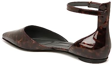 Franco Sarto Womens Racer Flat D'Orsay Pointed Toe Shoe Tortoise Brown Multi 8 M | Image 4