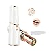 Produktbild ERTYU Augenbrauen Rasier Gesichtshaarentferner Für Frauen 360 ° Schmerzloses Augenbrauen Rasierer Augenbrauen Trimmer Mit LED Licht für Augenbrauen/Gesichtshaar/Lippen - Wasserdicht