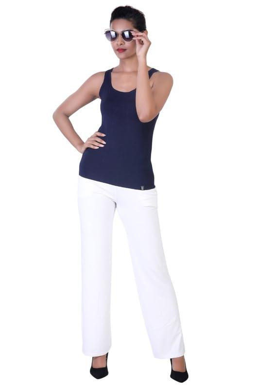 Image of Women's Solid Regular FIT Parallel Pant