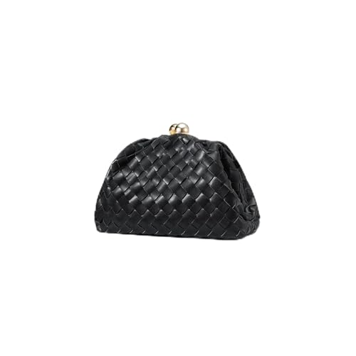 Image of CHUNLI Dressy Woven Clutch Purses for Women Evening Wedding Formal Occasion,Dumpling Crossbody Shoulder Handbags for Women