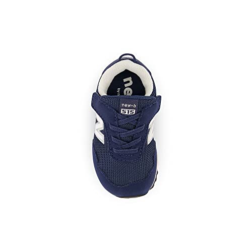 New Balance NW515NVY Kid'S 515 V1 New-B Hook And Loop Sneaker, Nb Navy/White, 9 Wide Toddler thumb #4