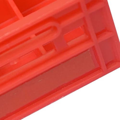 Dilwe Miniatur-Bierkasten-Modell-Spielzeugset, Kunststoff-Puppenhaus-Bierkisten, Langlebig und Realistisch, Tragbare Größe, Dekorativ für DIY-Mini-Hauszubehör (Rot)