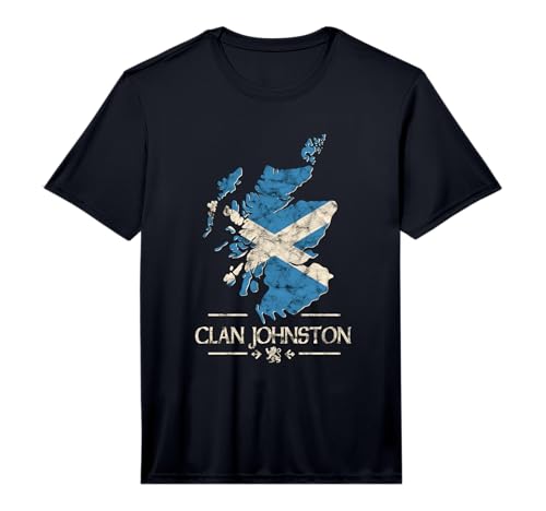 Scottish Clan Johnston Scotland Family Surname Performance T-Shirt
