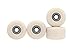 Teak Tuning Apex 61D Urethane Fingerboard Wheels - New Street Shape, 7.7mm Diameter - ABEC-9 Stealth Bearings - Made in The USA - 