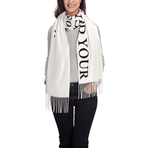 Custom Photo Scarves Customize Women Winter Scarf Personalized Scarfs2
