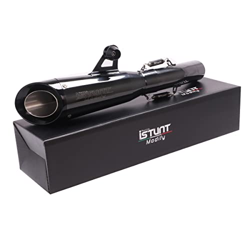 Yosayusa Motorcycle Exhaust Pipe 2" Inlet Slip On Mid Link Tail Muffler Silencer Exhaust System For Kawasaki Ninja Zx6R 636 2009-2021/ Ninja Zx10R 2008-2010 #TOP5