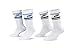 Produktbild Nike 6 Paar Everyday Essential Tennissocken Socken Sportsocken Unisex DX5089, Farbe:Weiss - Blau/Weiss - Schwarz, Socken Neu:46-50