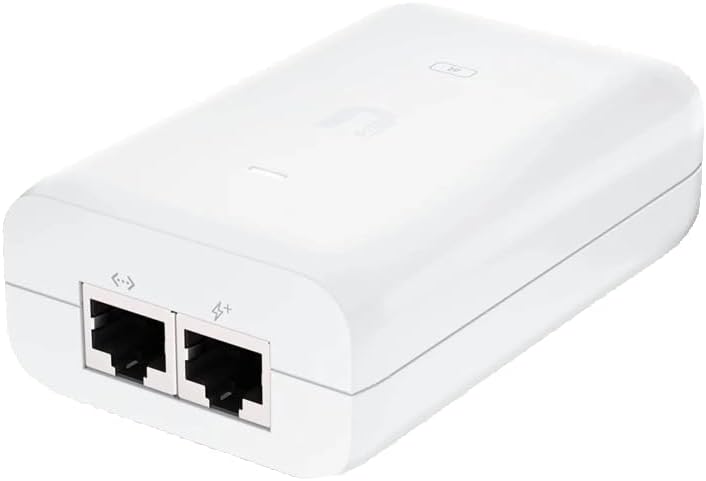 UBIQUITI POE Injector, 802.3AT, 30W of PoE+ Power, Suitable For U6 AP U6-LR, U6-LITE & U6-PRO