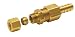 Derale 13031 5/16" Cooler line to 3/8" NPT Hose Barb Universal Transmission Line Fitting