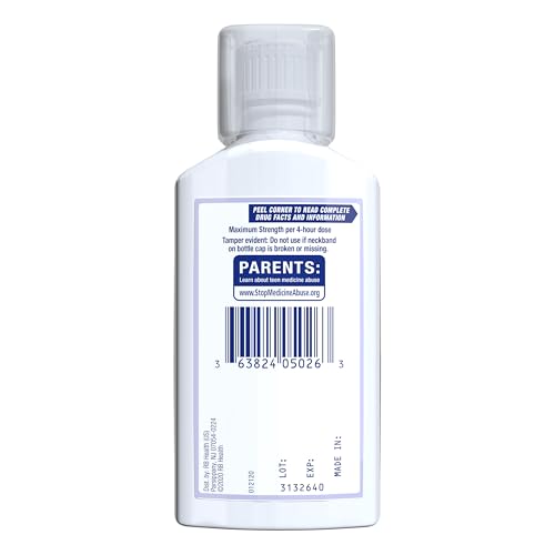 Mucinex Fast-Max Maximum Strength DM MAX, Symptom Relief, Cough Suppressant and Expectorant, Honey & Berry Flavor, 6 FL OZ