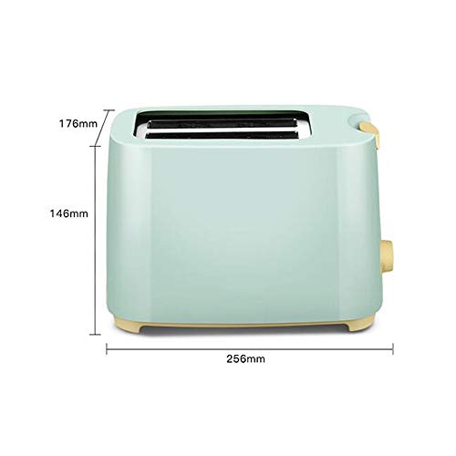 YWAWJ Brotbackmaschine Toaster Haushalt 2 PC Toaster Edelstahl Brot Frühstück Edelstahl Toasters Warmhalterost Shade… – Bild 3