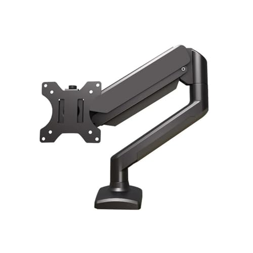 Genérico Monitor Accessories, Soporte colgante for Monitor de 17-32 pulgadas, brazo de elevación blanco y negro, soporte for pantalla, abrazadera ajustable, montaje for ordenador ,for home(Black)
