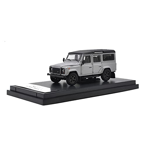 NHDTM Kit Jouets Voitures Métal Robuste pour Land Rover Guard Police Alliage Monobloc Moulé sous Pression Modèle Statique Décoration Garçon Cadeau 1/64 Merveilleux Cadeau Vacances