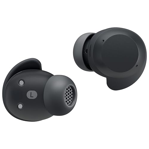 Image of LG xboom Buds Plus, xboom Signature Sound by will.i.am with Graphene Drivers, Hybrid Active Noise Cancellation, Up to 30 Hours of Battery, IPX4 Water Resistant, Black
