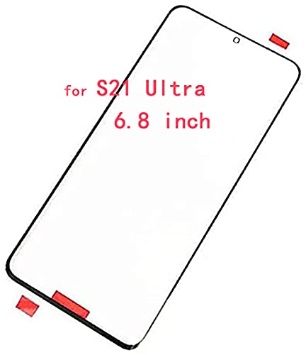 Image of Galaxy S21 Ultra Screen Glass,Front Outer Lens Glass Screen Replacement for Samsung Galaxy S21 Ultra 5G