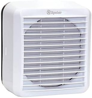 Kitchen and window axial fan, White, Small