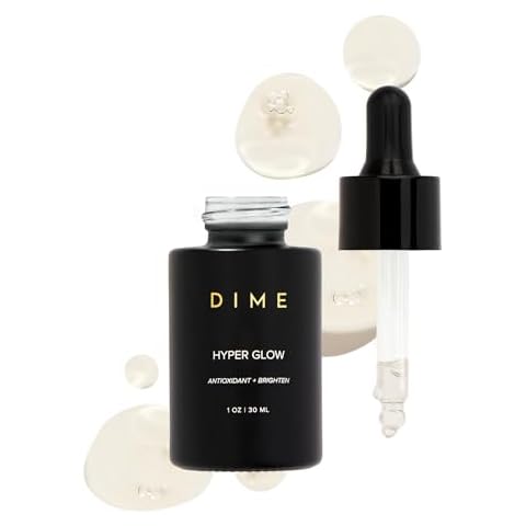 DIME Beauty Hyper Glow Serum, 15% Vitamin C Face Serum for Brightening Dull Skin, Dark Spot Corrector Serum, 1 oz / 30 ml Cover