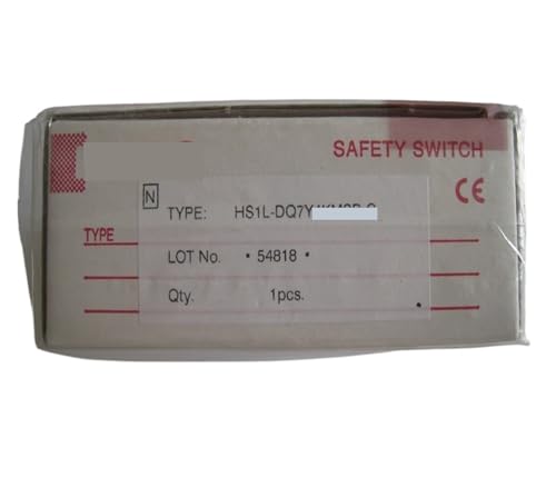 Duratekx Interrupteur de sécurité for Porte de Verrouillage, verrou de sécurité à solénoïde HS1L-DQ7Y HS1L-DQ7Y4KMSRP HS1L-DQ7Y4KMSRP-G HS1L-DQ7Y4KMSRP-R(HS1L-DQ7Y4KMSRP-G)