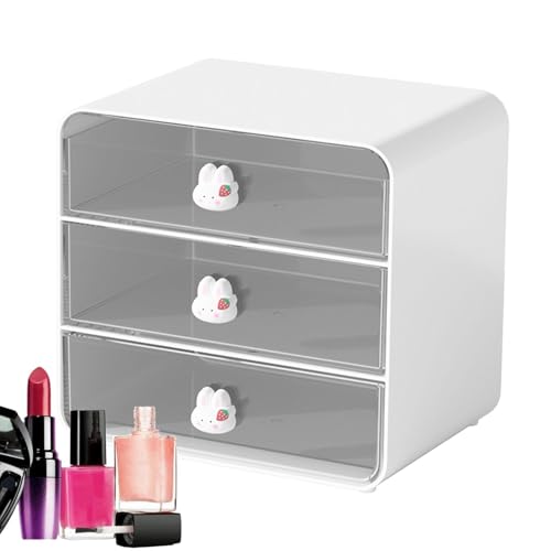 Organizadores y almacenamiento de escritorio con cajones apilables modulares 8