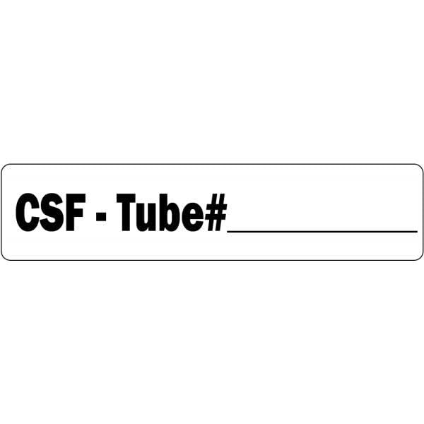 LabelValue.com | CSF - Tube# Medical Labels LV-MPSR6