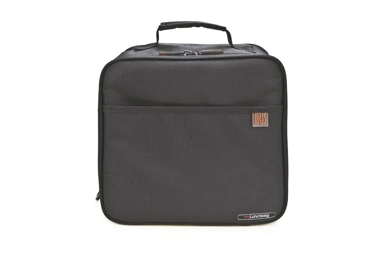Iris Barcelona Maxi Lunch Bag Isotherme Noir - Sac à Repas Pratique