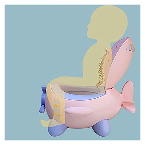 JYDZSW Kids Potty Baby Kinderpot Zachte Baby Potty Plastic Road Pot Leuke Vliegtuig Cartoon Toilet Trainer Seat WC Voor… - Afbeelding 7