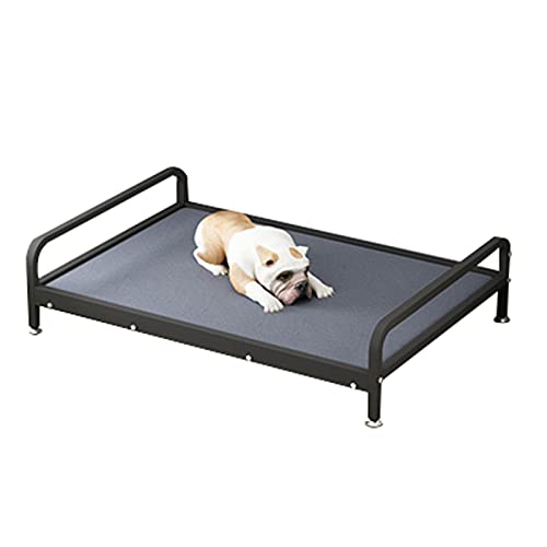 Cama del Animal doméstico litera Cama para Perros de Hierro Forjado, Cama para Mascotas para Gatos y Perros pequeños, Cama para Mascotas Impermeable y fácil de Limpiar para Interiores